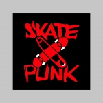 Skate Punk  čierne tepláky s tlačeným logom